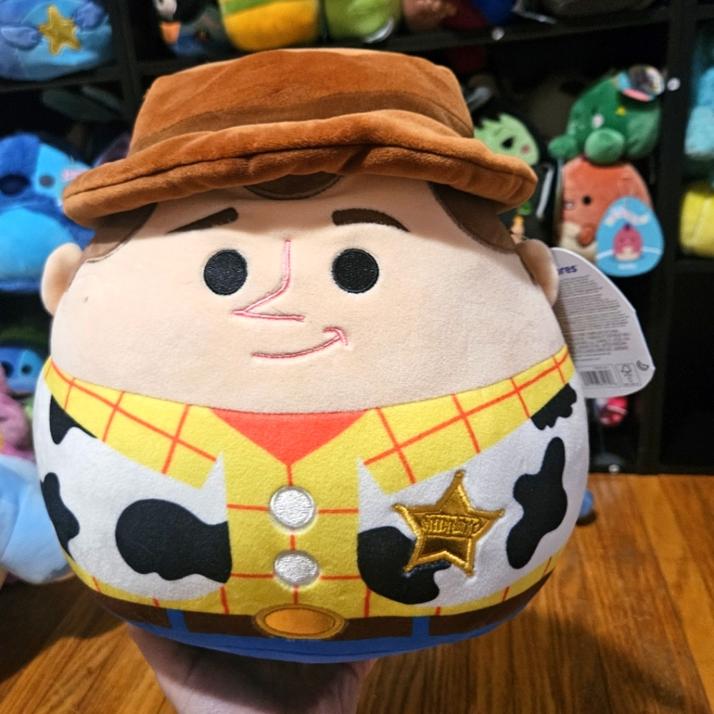 NWT Woody From Disney Pixar's Toy Story Squishmallow 10" Cowboy